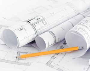 Design and planning Architectural drawing scrolls image